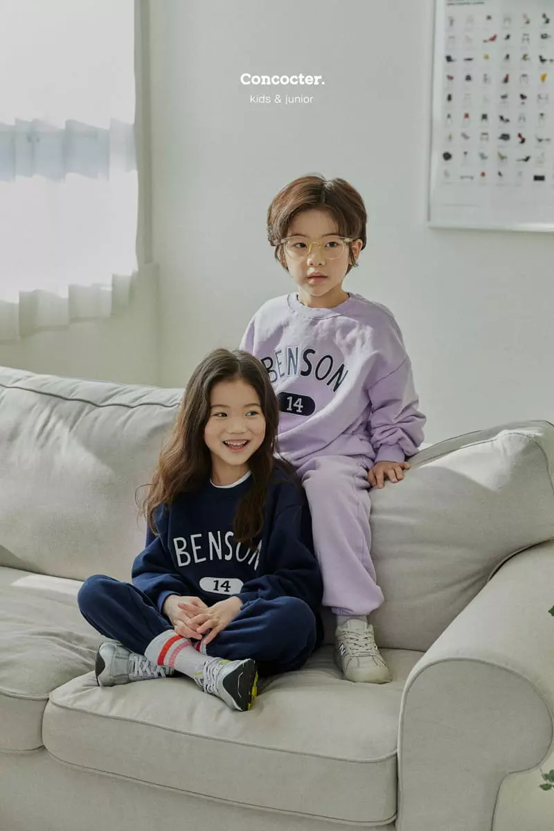 Concocter - Korean Children Fashion - #magicofchildhood - Benson Embroidery Top Bottom Set - 12