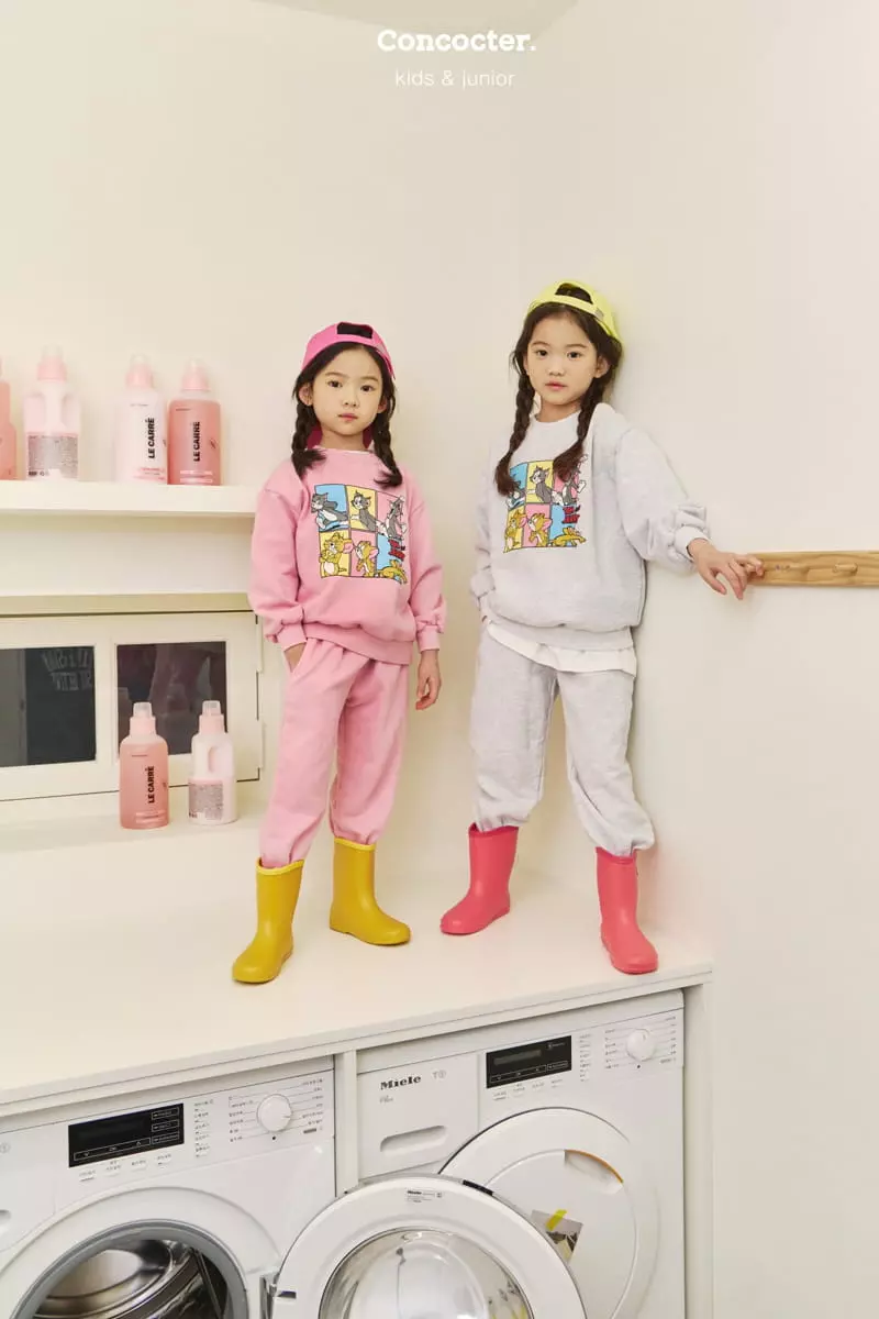 Concocter - Korean Children Fashion - #magicofchildhood - Cartoon Jelly Yop Bottom Set
