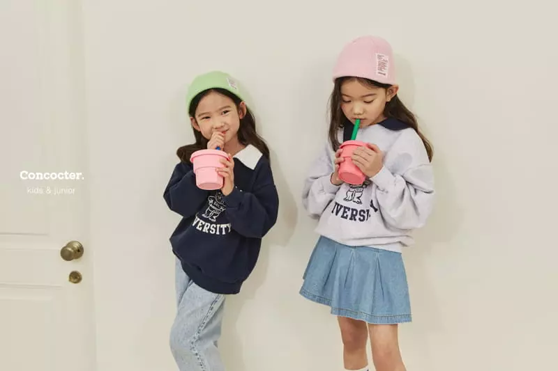 Concocter - Korean Children Fashion - #magicofchildhood - Denim Wrinkle Pants - 7