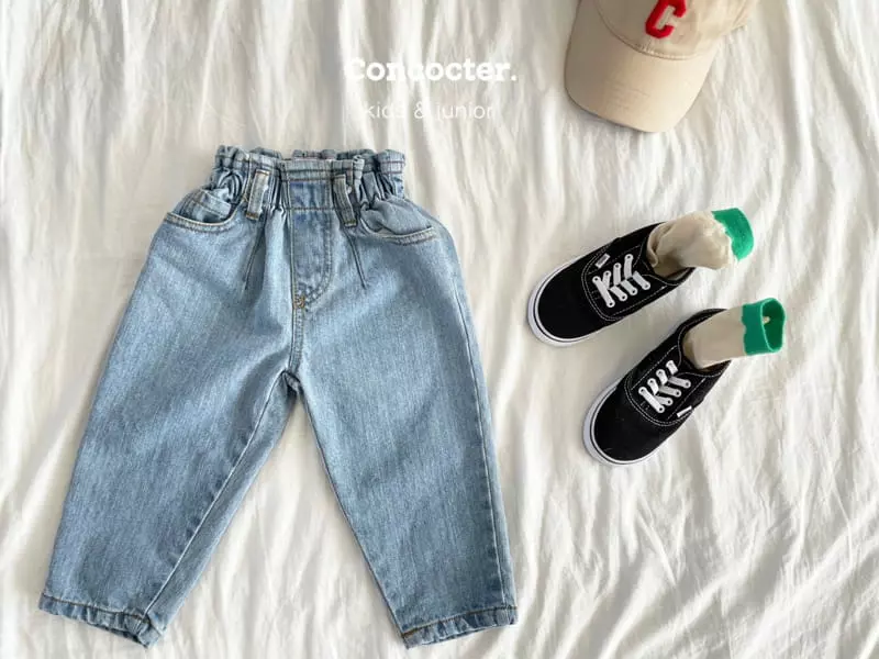 Concocter - Korean Children Fashion - #magicofchildhood - Band Frill Jeans - 5