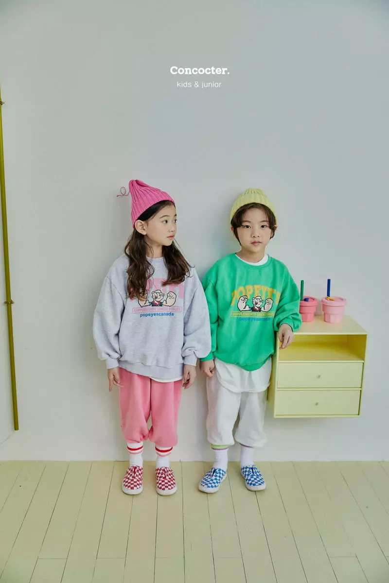 Concocter - Korean Children Fashion - #minifashionista - Bbobbai Top Bottom Set - 2