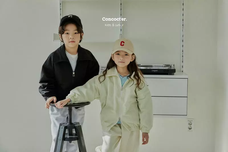 Concocter - Korean Children Fashion - #minifashionista - Two Ways Wind Breaker - 10
