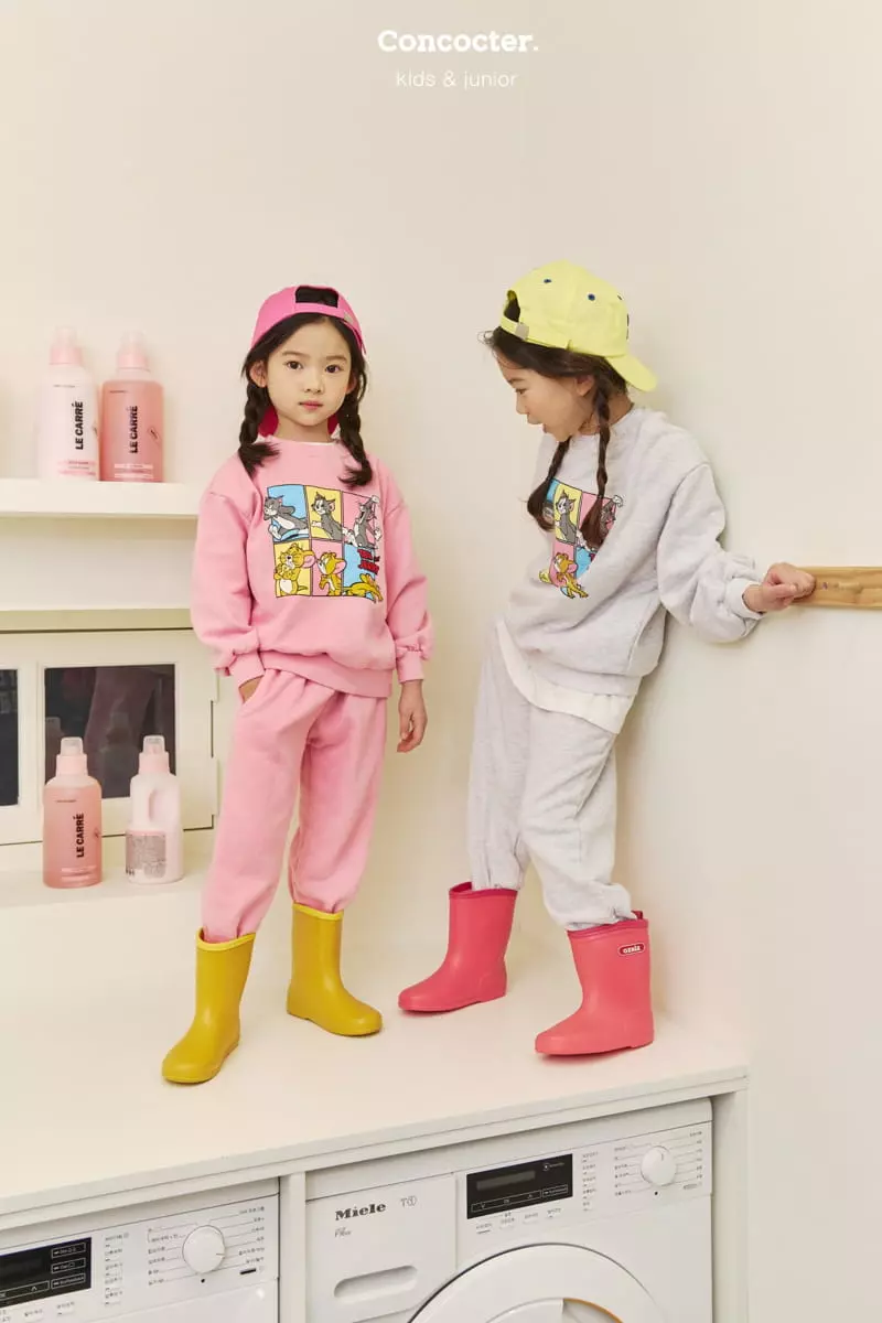 Concocter - Korean Children Fashion - #minifashionista - Cartoon Jelly Yop Bottom Set - 2