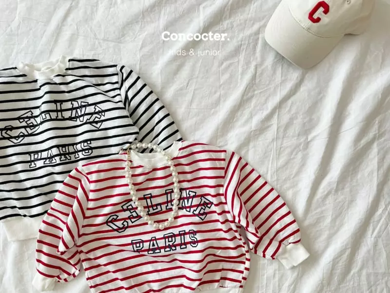 Concocter - Korean Children Fashion - #minifashionista - Cell Sweatshirt - 8