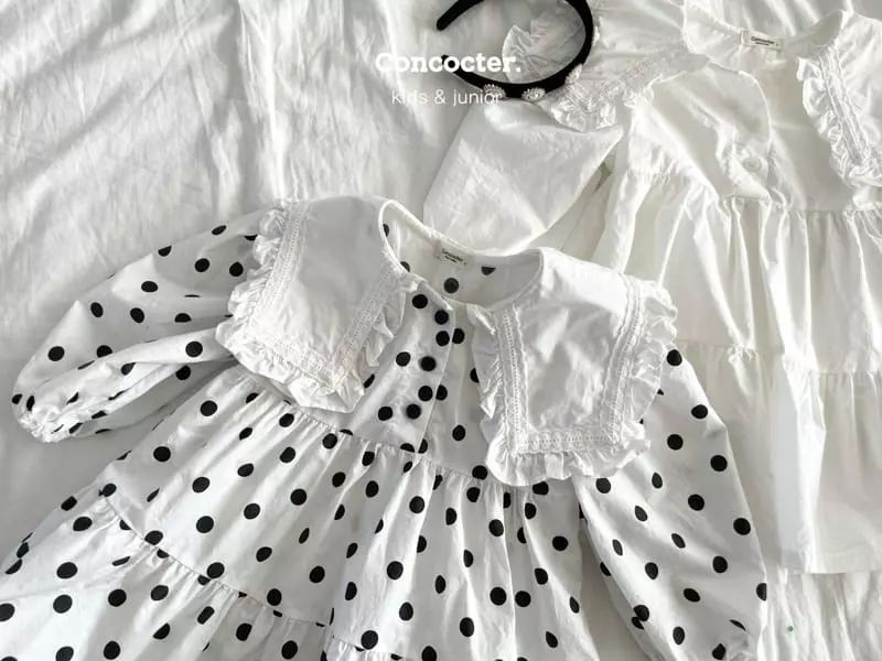 Concocter - Korean Children Fashion - #minifashionista - Lala Mini One-piec Spring - 11