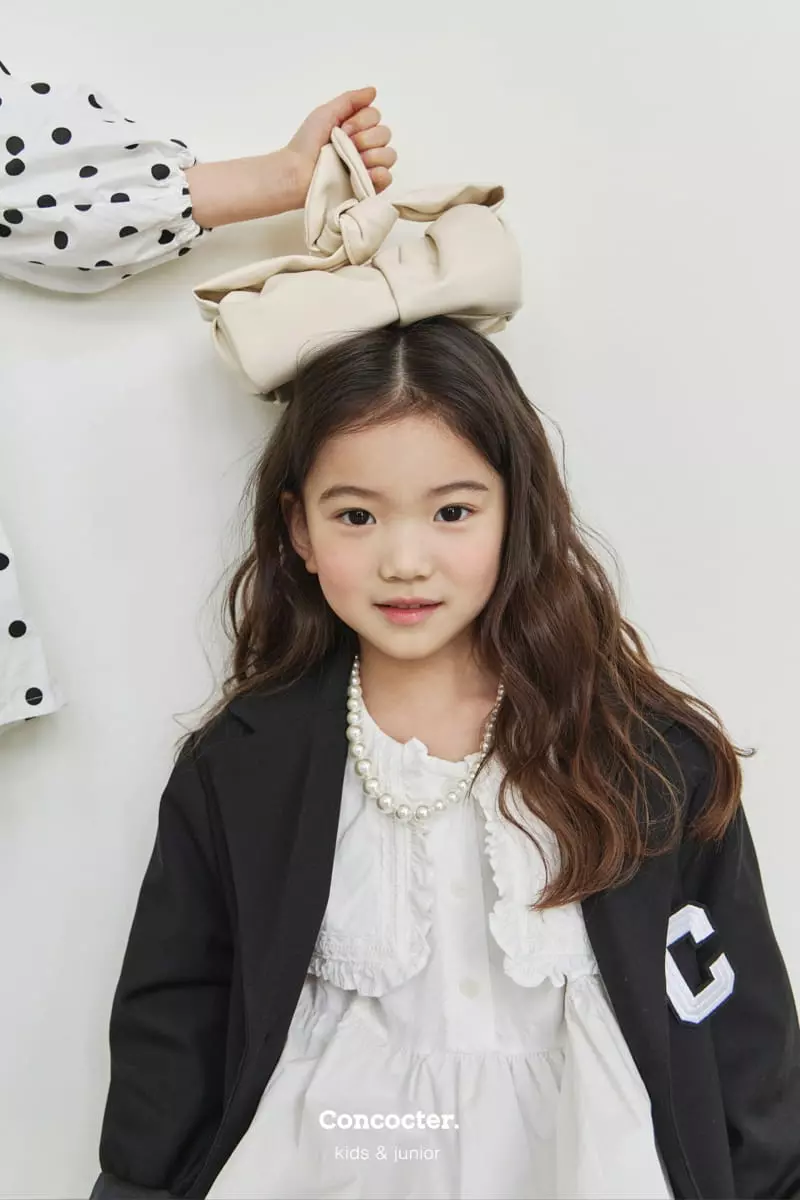 Concocter - Korean Children Fashion - #minifashionista - Cell Boxy Jacket - 10