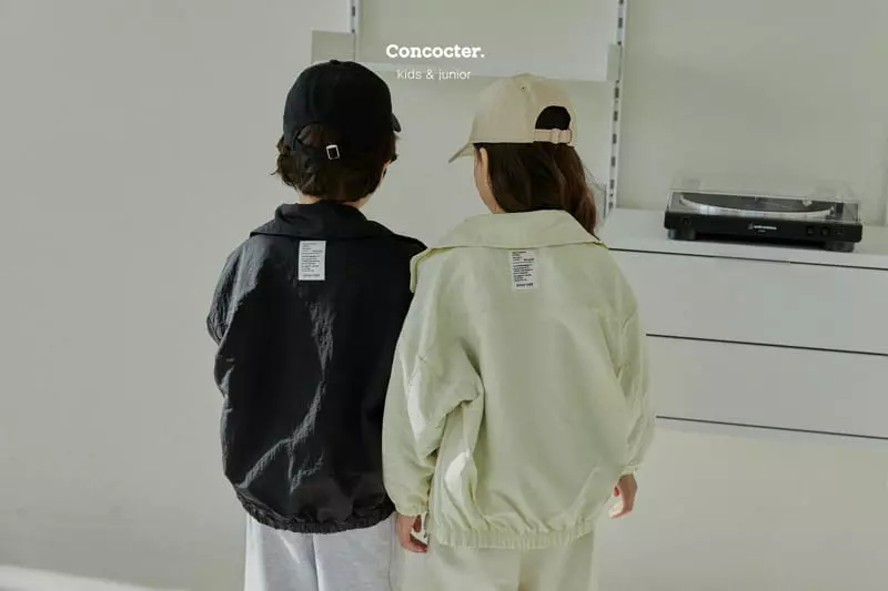 Concocter - Korean Children Fashion - #prettylittlegirls - Two Ways Wind Breaker - 11