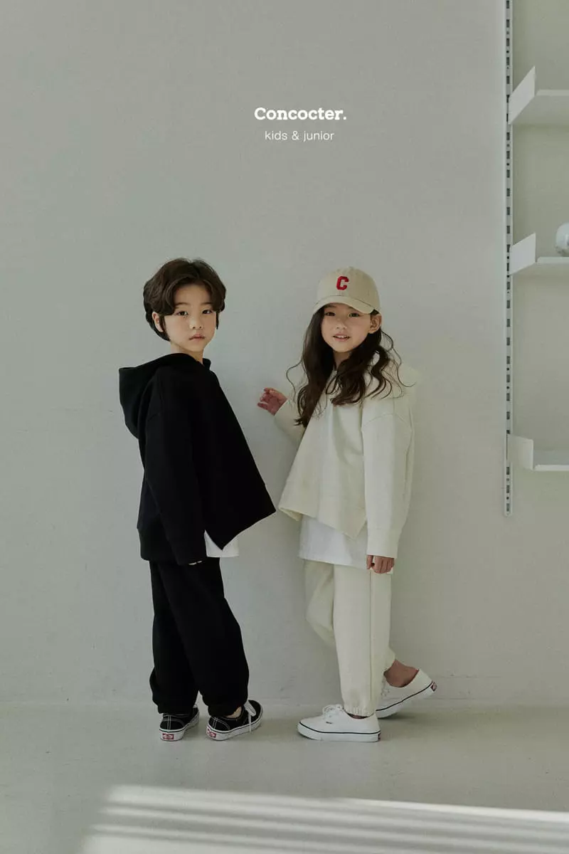 Concocter - Korean Children Fashion - #prettylittlegirls - Awesome Hoody Top Bottom Set with Mom - 9