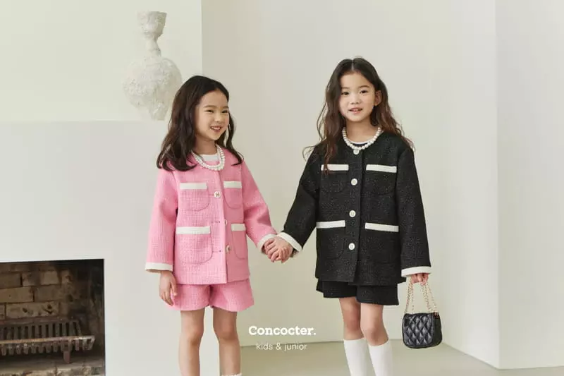 Concocter - Korean Children Fashion - #prettylittlegirls - Coco Twid Jacket - 2