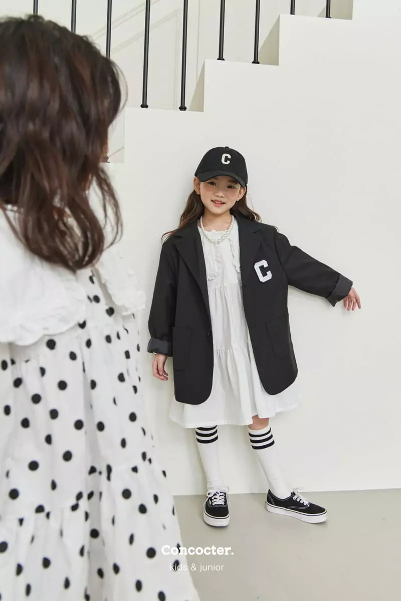 Concocter - Korean Children Fashion - #prettylittlegirls - Cell Boxy Jacket - 11
