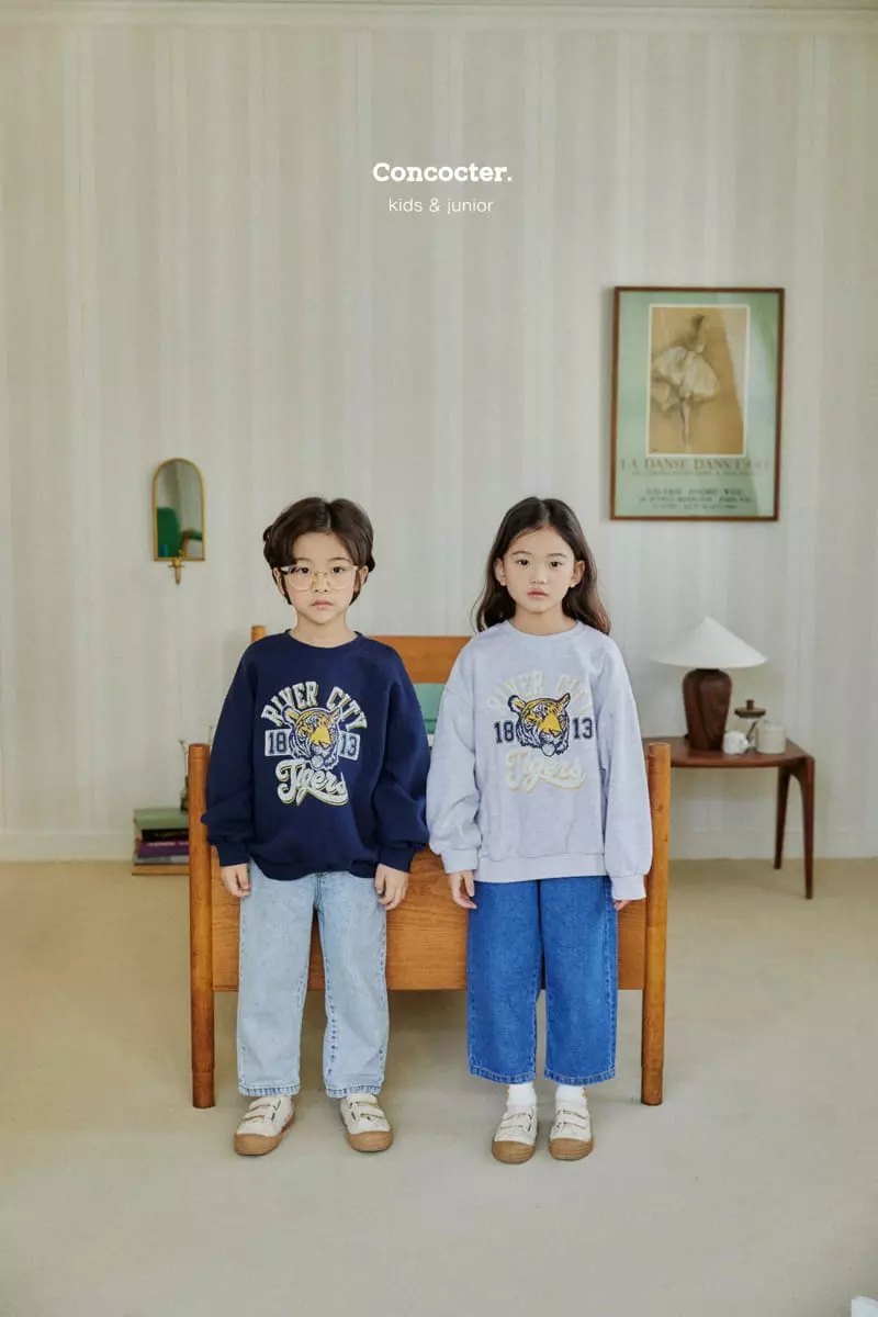 Concocter - Korean Children Fashion - #stylishchildhood - Tiger Swearshirt - 3