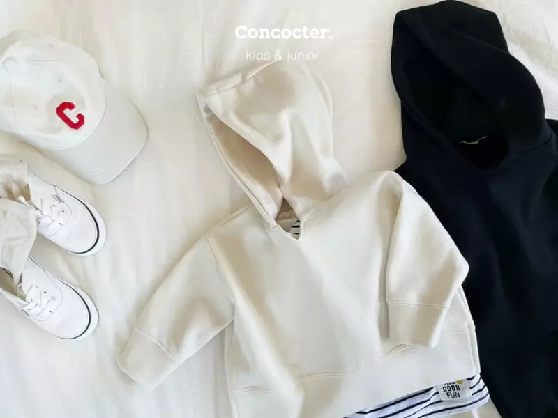 Concocter - Korean Children Fashion - #stylishchildhood - Awesome Hoody Top Bottom Set with Mom - 12