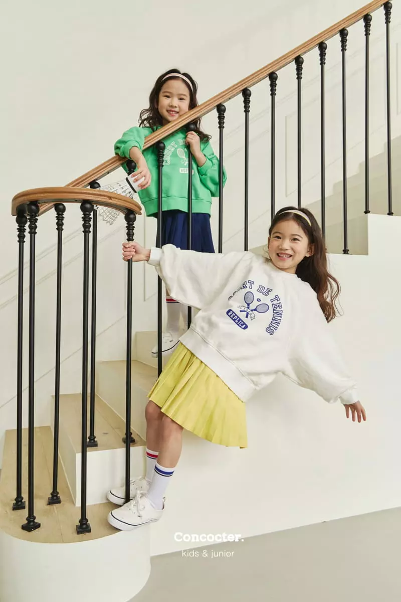 Concocter - Korean Children Fashion - #stylishchildhood - Tennis Raglan Sweatshirt
