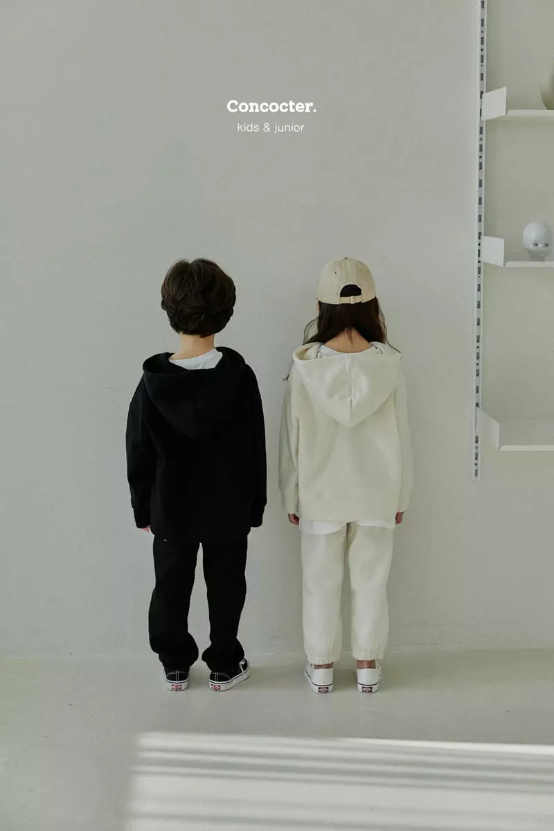 Concocter - Korean Children Fashion - #todddlerfashion - Awesome Hoody Top Bottom Set with Mom - 10