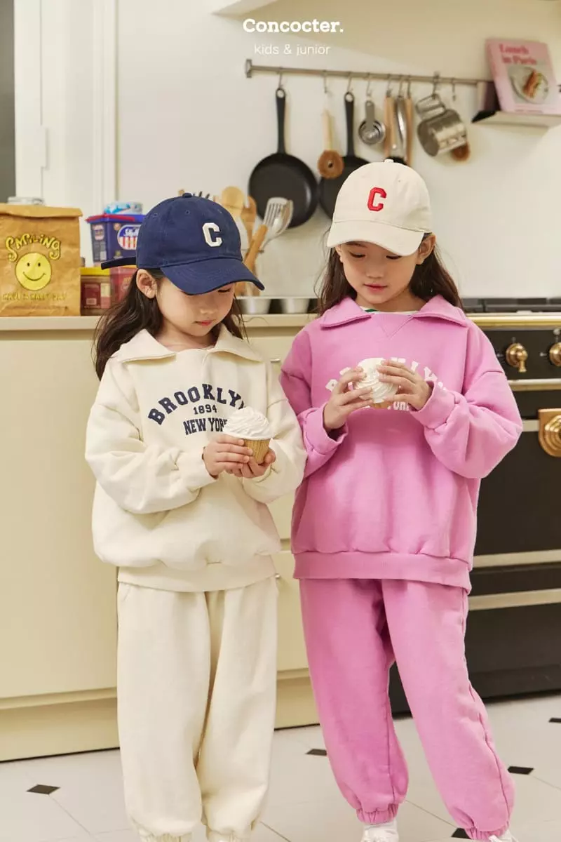 Concocter - Korean Children Fashion - #todddlerfashion - Brooklyn Top Bottom Set