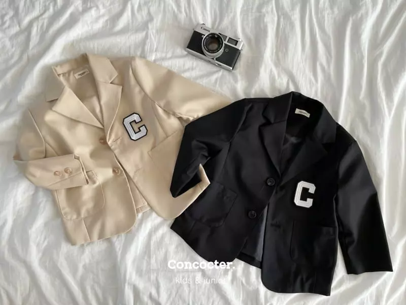 Concocter - Korean Children Fashion - #todddlerfashion - Cell Boxy Jacket - 12