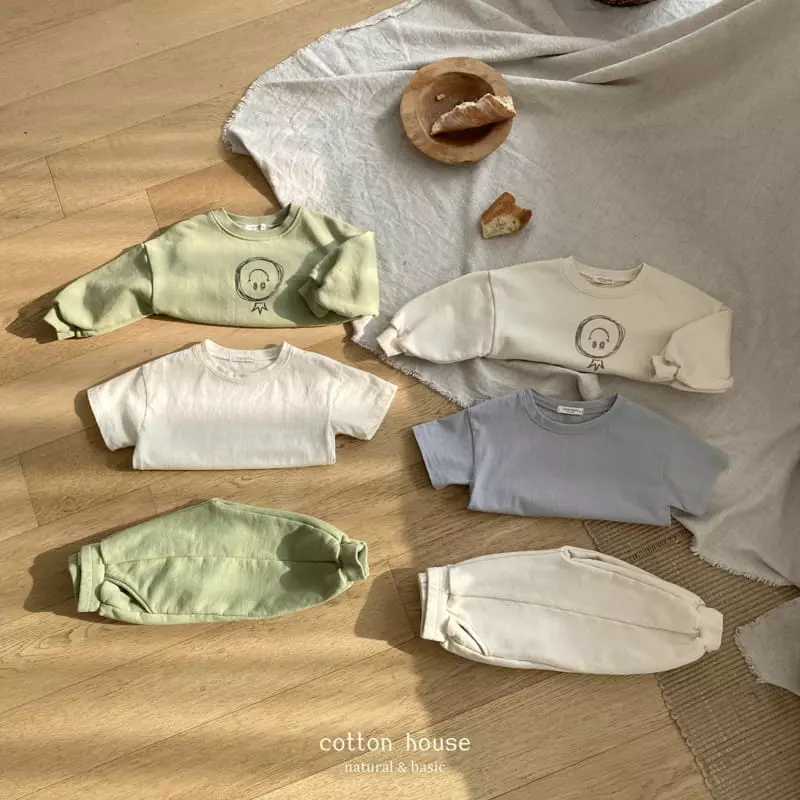 Cotton House - Korean Children Fashion - #childofig - Layered Short Sleeves Te - 10
