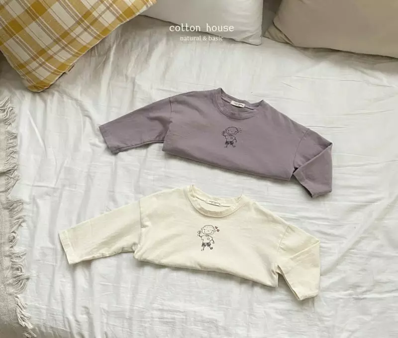 Cotton House - Korean Children Fashion - #fashionkids - Lovely Tee - 2