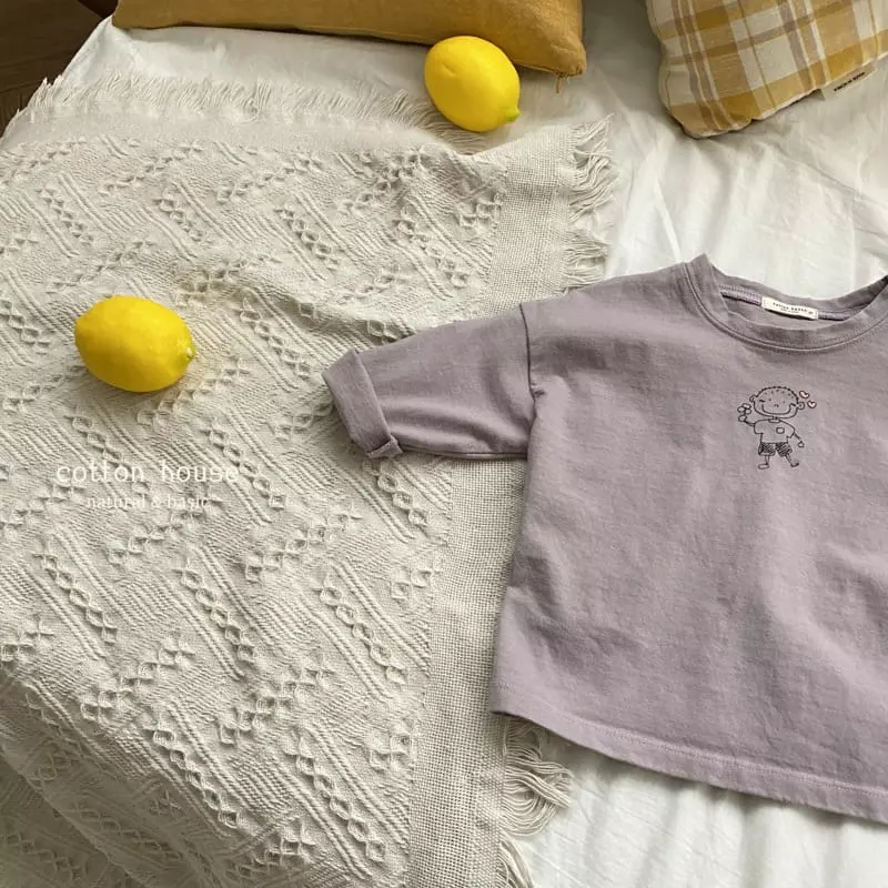 Cotton House - Korean Children Fashion - #kidsshorts - Lovely Tee - 3