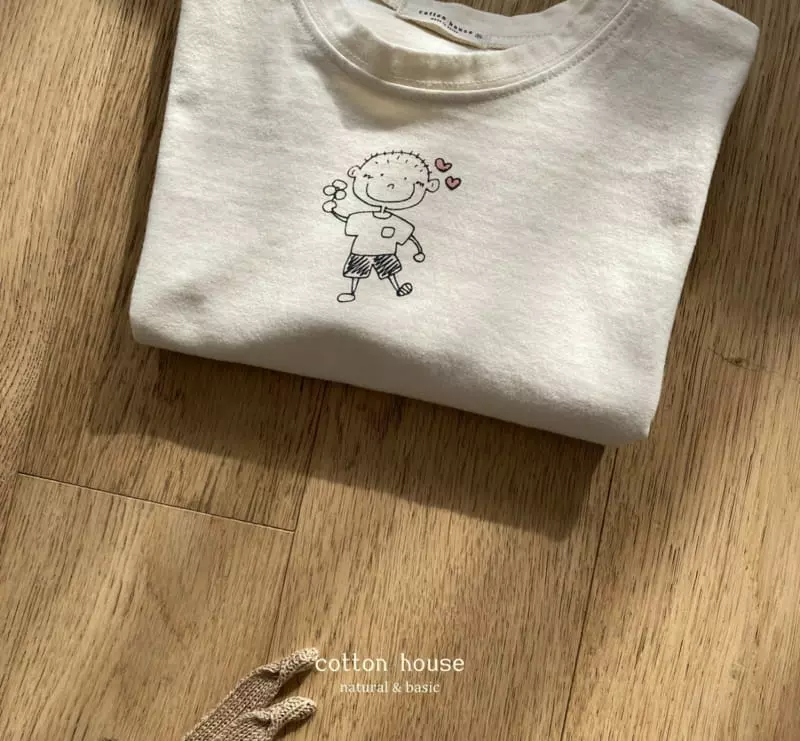 Cotton House - Korean Children Fashion - #kidzfashiontrend - Lovely Tee - 5
