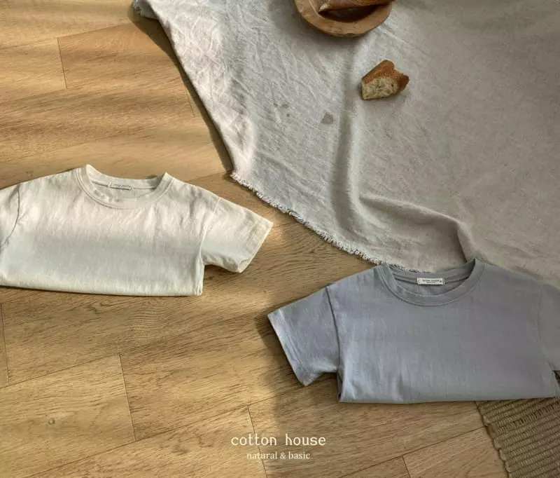 Cotton House - Korean Children Fashion - #prettylittlegirls - Layered Short Sleeves Te - 8