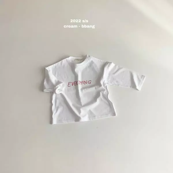Cream Bbang - Korean Children Fashion - #Kfashion4kids - Everything Single Tee - 8