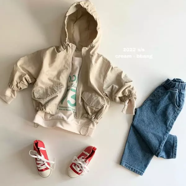 Cream Bbang - Korean Children Fashion - #Kfashion4kids - Denim, Basic Baggy Pants - 10