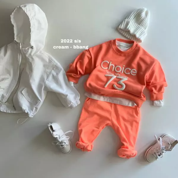 Cream Bbang - Korean Children Fashion - #childofig - Cute Trainning Pants - 8