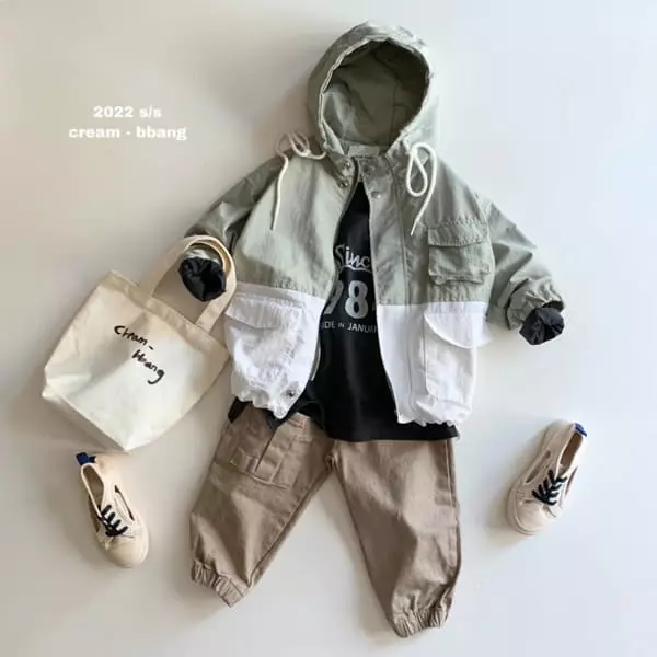 Cream Bbang - Korean Children Fashion - #stylishchildhood - 1984 Long Tee - 4