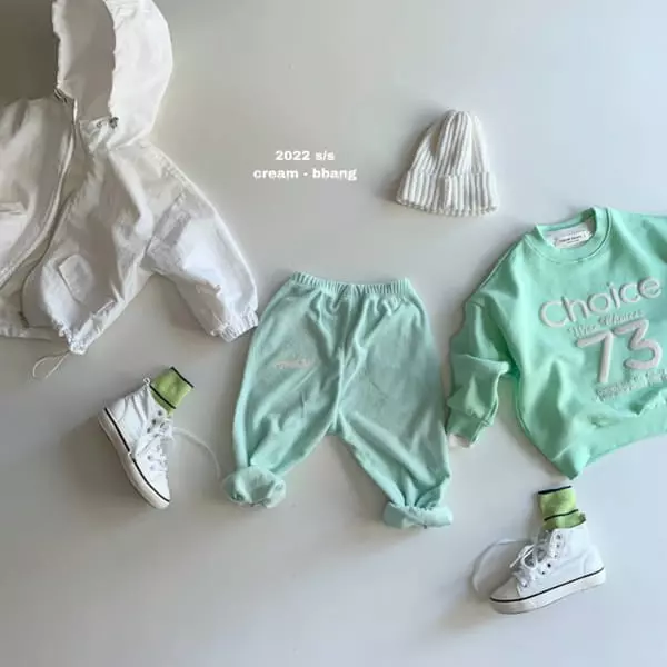 Cream Bbang - Korean Children Fashion - #childrensboutique - Cute Trainning Pants - 9