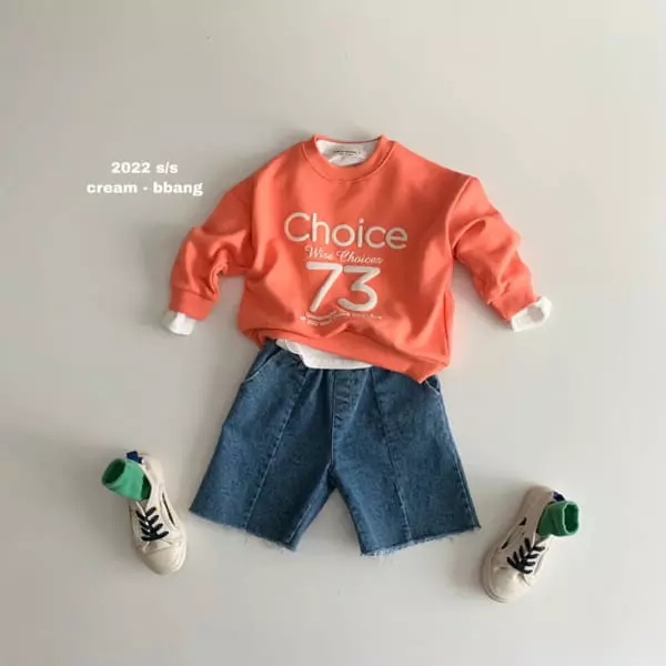Cream Bbang - Korean Children Fashion - #childrensboutique - Choice Paint Sweatshirt - 8