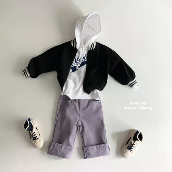 Cream Bbang - Korean Children Fashion - #designkidswear - Boxy Hoody Tee - 12