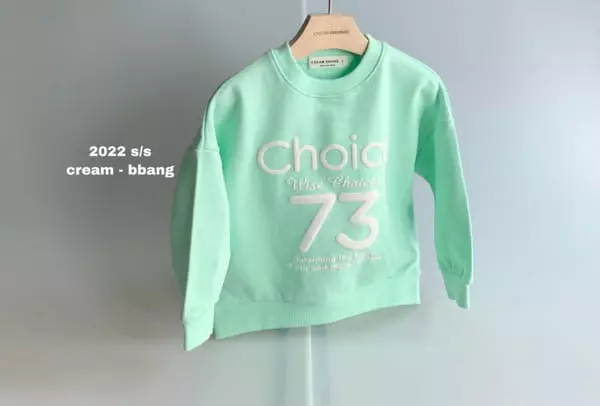 Cream Bbang - Korean Children Fashion - #designkidswear - Choice Paint Sweatshirt - 9