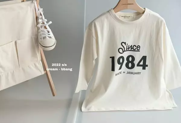 Cream Bbang - Korean Children Fashion - #designkidswear - 1984 Long Tee - 6