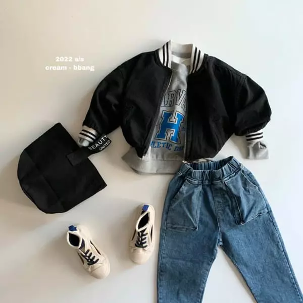 Cream Bbang - Korean Children Fashion - #discoveringself - Harvard Sweatshirt - 11