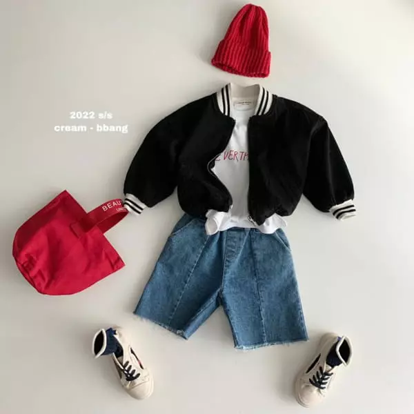 Cream Bbang - Korean Children Fashion - #discoveringself - Everything Single Tee - 3