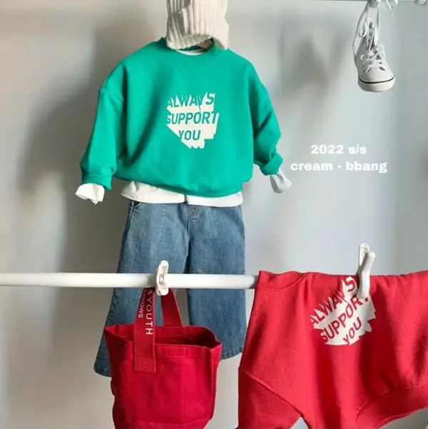Cream Bbang - Korean Children Fashion - #discoveringself - Always Sweatshirt - 12