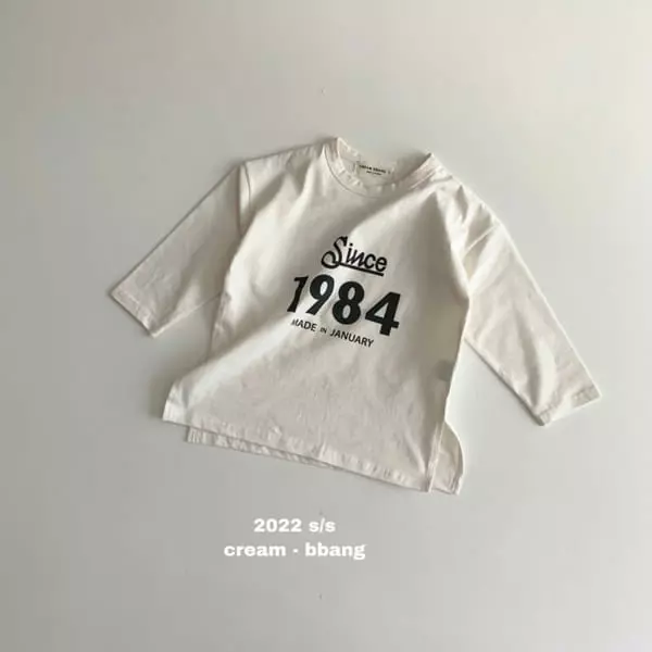 Cream Bbang - Korean Children Fashion - #discoveringself - 1984 Long Tee - 7