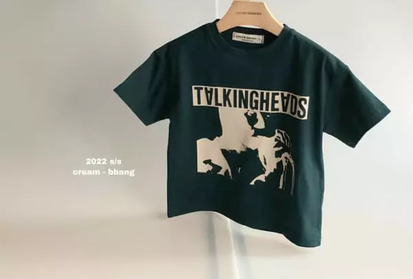 Cream Bbang - Korean Children Fashion - #fashionkids - Talking Short Sleeves Tee - 9