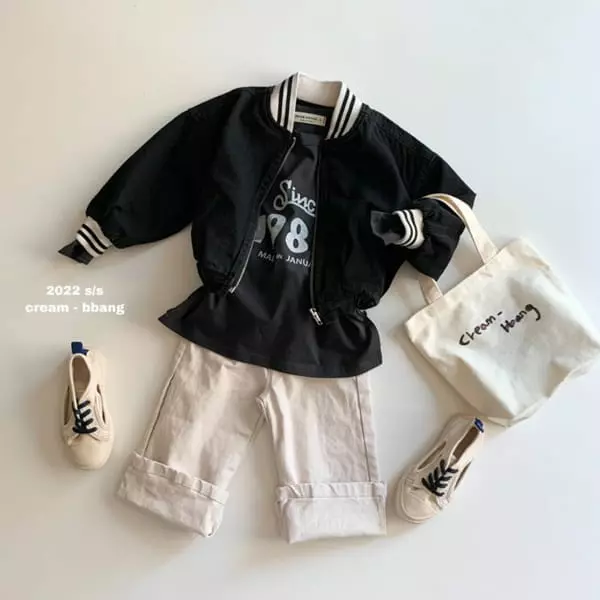 Cream Bbang - Korean Children Fashion - #kidzfashiontrend - Cotton Wide Pants - 10