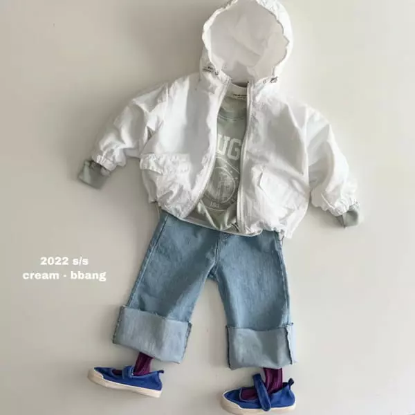 Cream Bbang - Korean Children Fashion - #kidzfashiontrend - Wide Hoody Jumper - 2