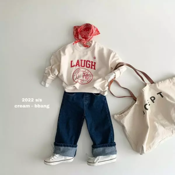 Cream Bbang - Korean Children Fashion - #kidzfashiontrend - DB Denim Wide Pants