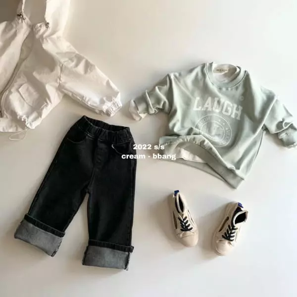 Cream Bbang - Korean Children Fashion - #prettylittlegirls - DB Denim Wide Pants - 6