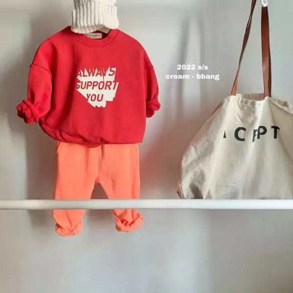 Cream Bbang - Korean Children Fashion - #stylishchildhood - Always Sweatshirt - 8
