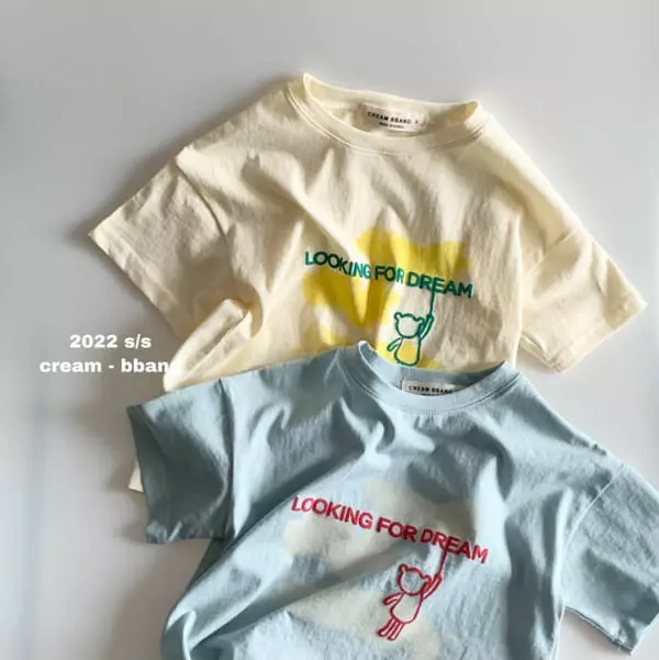 Cream Bbang - Korean Children Fashion - #stylishchildhood - Dream Short Sleeve Tee - 9