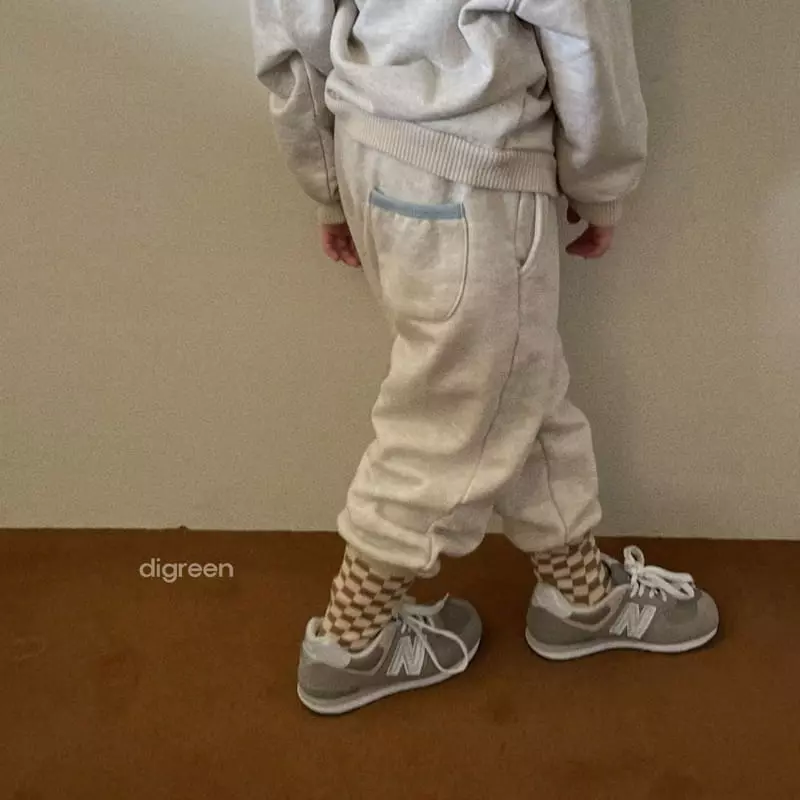 Digreen - Korean Children Fashion - #Kfashion4kids - Color Piping Pants - 6