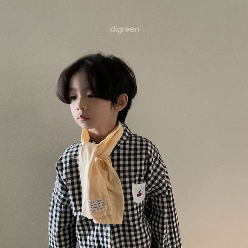 Digreen - Korean Children Fashion - #Kfashion4kids - Stirng Scarf - 10