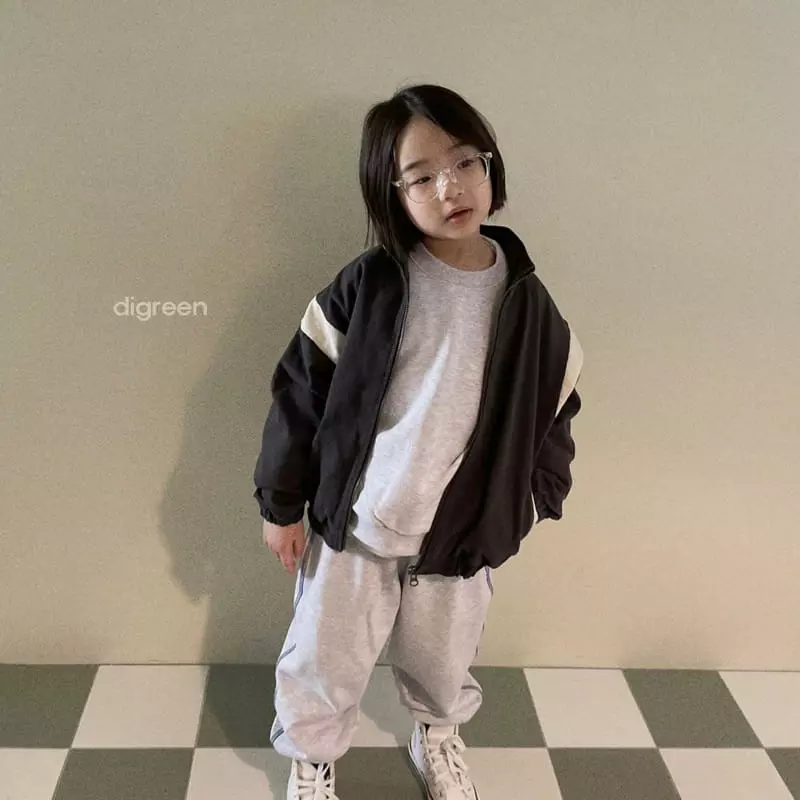 Digreen - Korean Children Fashion - #Kfashion4kids - Base Jumper - 2