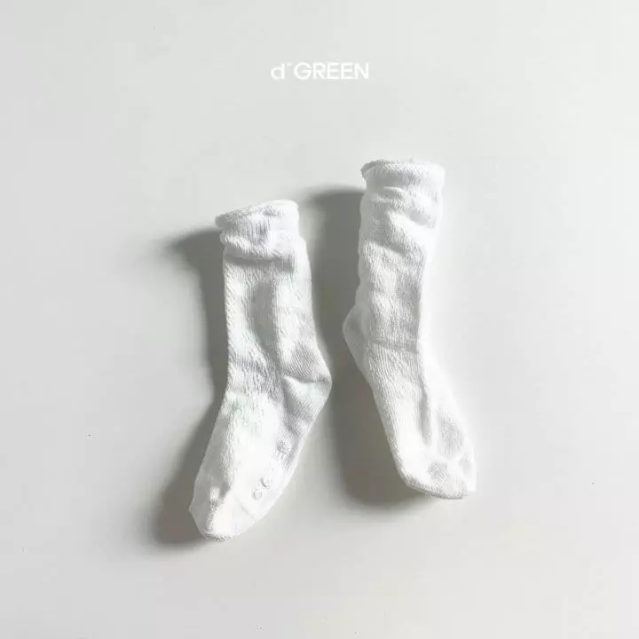 Digreen - Korean Children Fashion - #childofig - Floral Socks [set of 3] - 8