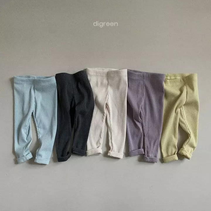 Digreen - Korean Children Fashion - #childofig - Pastel Leggings - 2